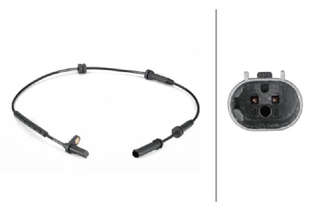 2013-2015 BMW 335i xDrive ABS Wheel Speed Sensor - Front (Hella)