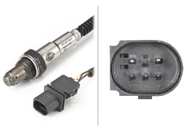 2006-2007 Mercedes-Benz C280 Oxygen Sensor - Front or Front Left or Front Right (Hella)