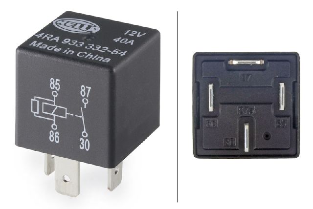 1990-2011 Lincoln Town Car Powertrain Control Module (PCM) Relay (Hella)