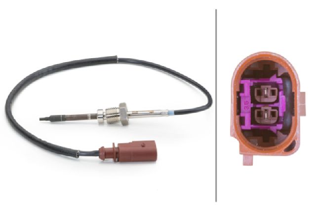 2014-2016 Audi A7 Quattro Exhaust Gas Temperature (EGT) Sensor (Hella)