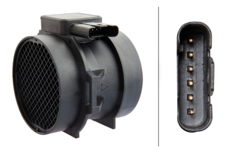 2003-2005 BMW 323Ci Mass Air Flow Sensor Hella