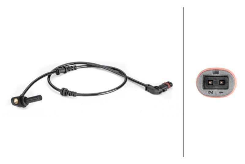 2013, 2012 Mercedes-Benz CLS63 AMG 2012-2013 Mercedes-Benz CLS550 ABS Wheel Speed Sensor