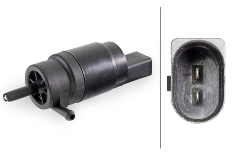 2004, 2003, 2002, 2001, 2000, 1999, 1998, 1997, 1996 Audi A4 Windshield Washer Pump