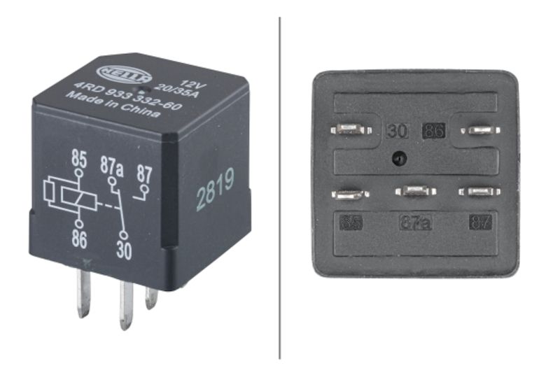 2012, 2011, 2010, 2009, 2008, 2007 Chevrolet Equinox Powertrain Control Module (PCM) Relay
