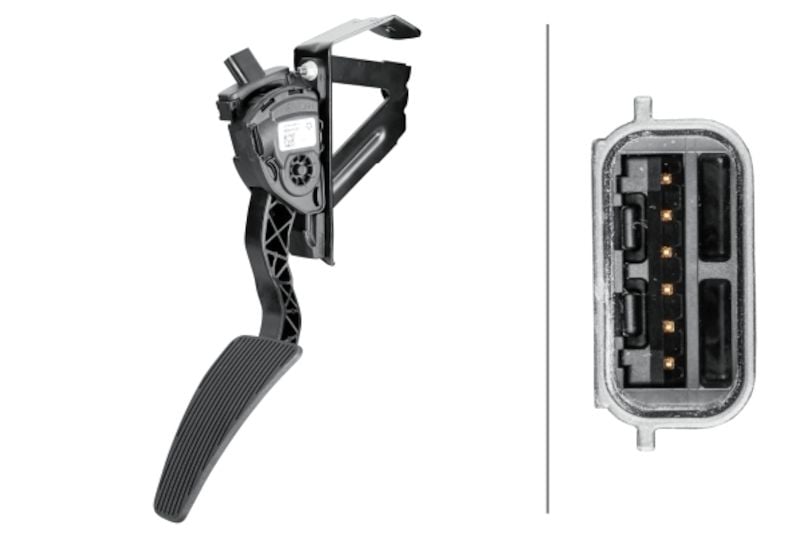 2024, 2023, 2022, 2021, 2020, 2019, 2018, 2017, 2016, 2015, 2014, 2013 Ram 4500 Accelerator Pedal Sensor