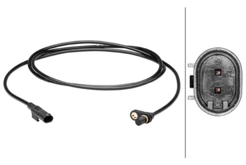 2018, 2017, 2016, 2015, 2014, 2013, 2012, 2011, 2010 Mercedes-Benz Sprinter 2500 2010-2018 Mercedes-Benz Sprinter 2500 ABS Wheel Speed Sensor