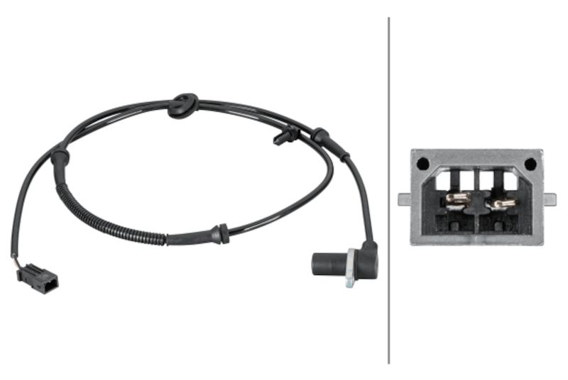 2009, 2008, 2007, 2006, 2005 Audi A4 ABS Wheel Speed Sensor