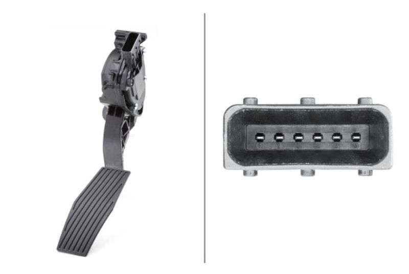 2011, 2010 Saab 9-5 Accelerator Pedal Sensor