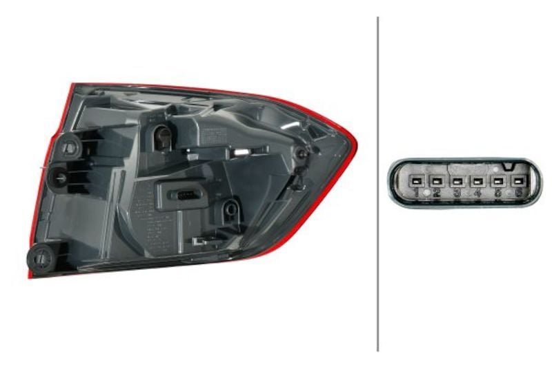 2018, 2017, 2016, 2015 BMW M3 Tail Light