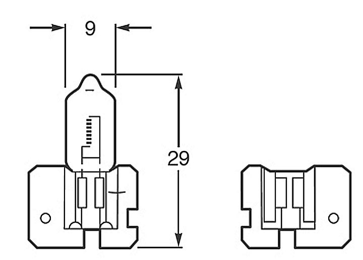 1994, 1993 Ford Explorer Milano Fog Light Bulb