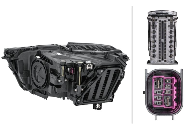 2022, 2021, 2020, 2019 Audi Q3 Headlight Assembly