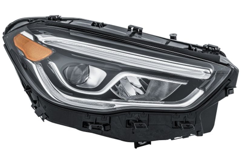 2022, 2021 Mercedes-Benz GLA250 2021-2022 Mercedes-Benz GLA250 Headlight Assembly