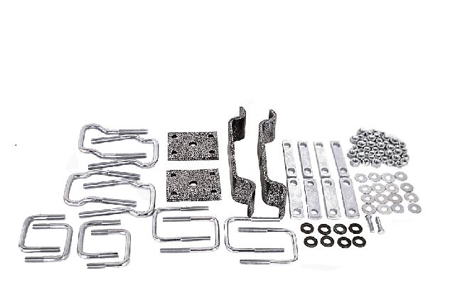 2016-2024 Ford F-550 Super Duty Leaf Helper Spring Mount Kit (Hellwig)