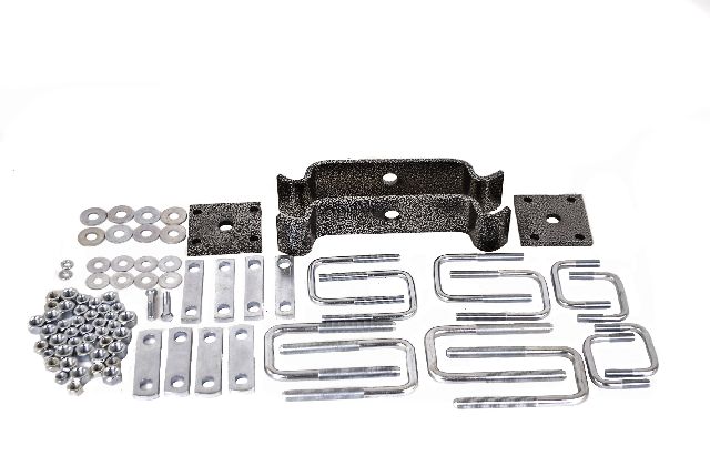 2001-2006 GMC Sierra 3500 Leaf Helper Spring Mount Kit (Hellwig)