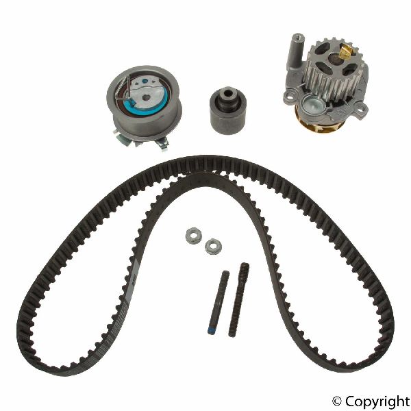 2005-2007 Volkswagen Jetta Engine Timing Belt Kit with Water Pump (Hepu)