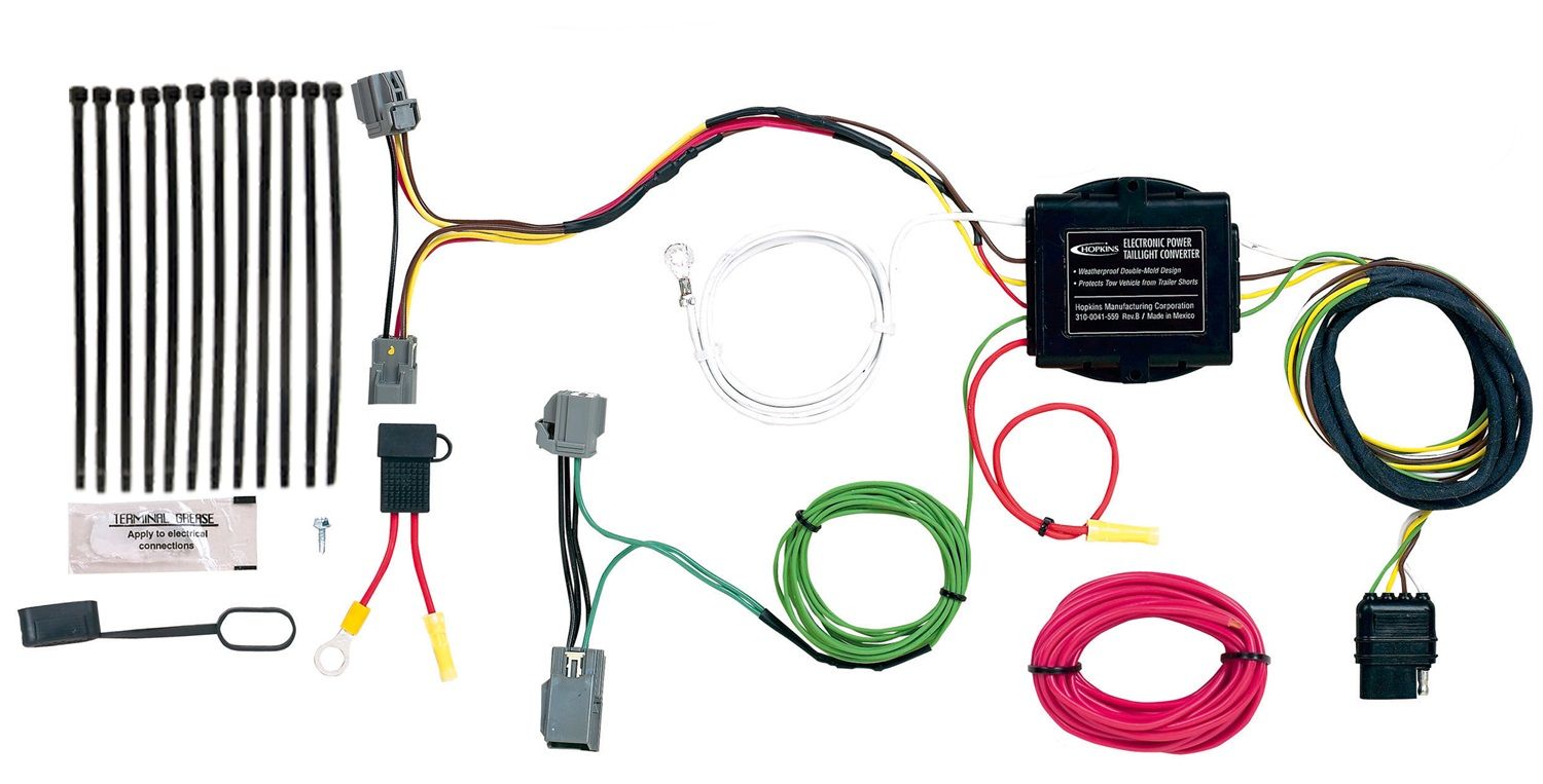 2019, 2018, 2017, 2016, 2015, 2014, 2013, 2012, 2011 Ford Explorer Trailer Wiring Harness