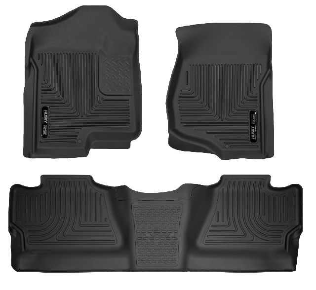 2007-2014 GMC Sierra 2500 HD Floor Liner - Front and Rear (Husky Liners)