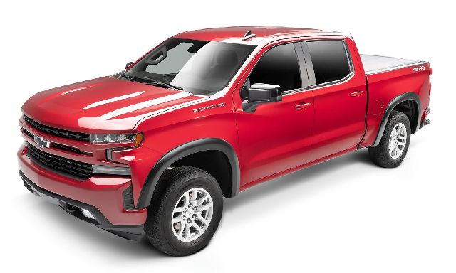 2019-2021 Chevrolet Silverado 1500 Fender Flare Set - Front and Rear (Husky Liners)
