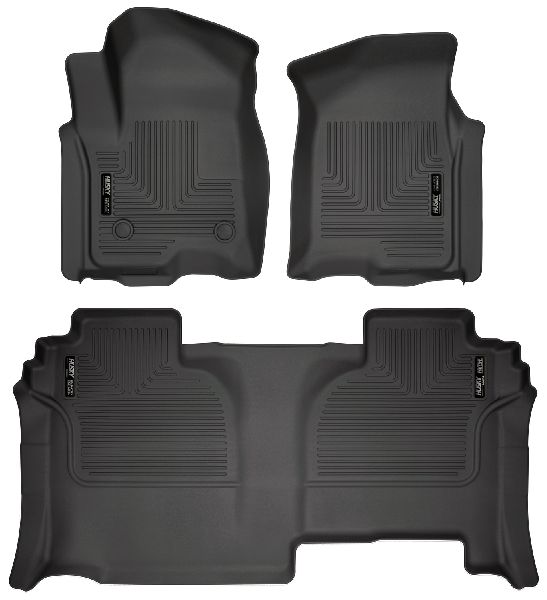 2022-2025 GMC Sierra 2500 HD Floor Liner - Front and Rear (Husky Liners)