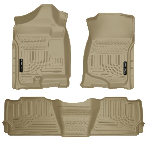 2007-2014 GMC Yukon Floor Liner - Front and Rear (Husky Liners)
