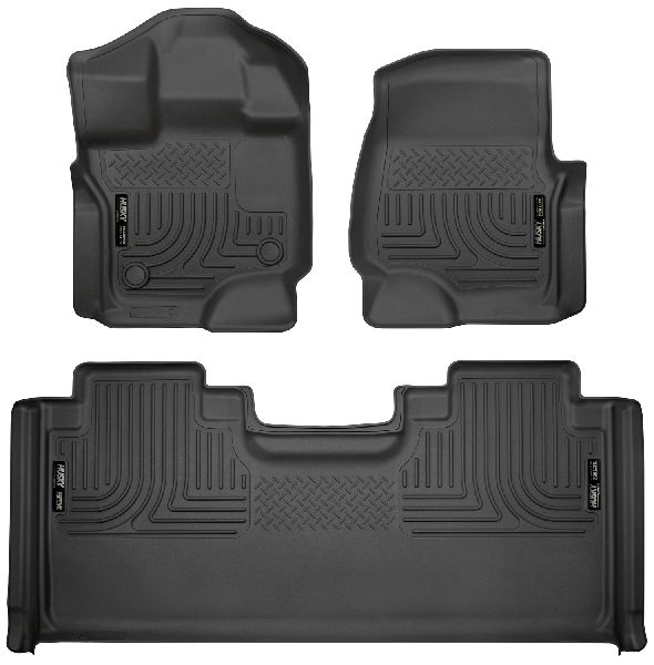 2015-2024 Ford F-150 Floor Liner - Front and Rear (Husky Liners)