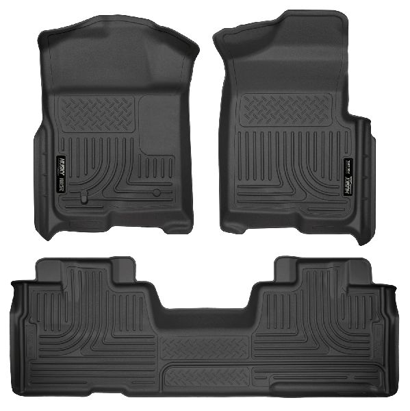 2009-2014 Ford F-150 Floor Liner - Front and Rear (Husky Liners)