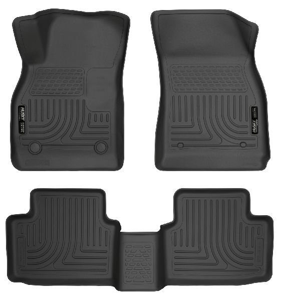 2013-2015 Chevrolet Malibu Floor Liner - Front and Rear (Husky Liners)