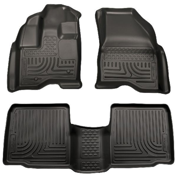 2009-2016 Lincoln MKS Floor Liner - Front and Rear (Husky Liners)