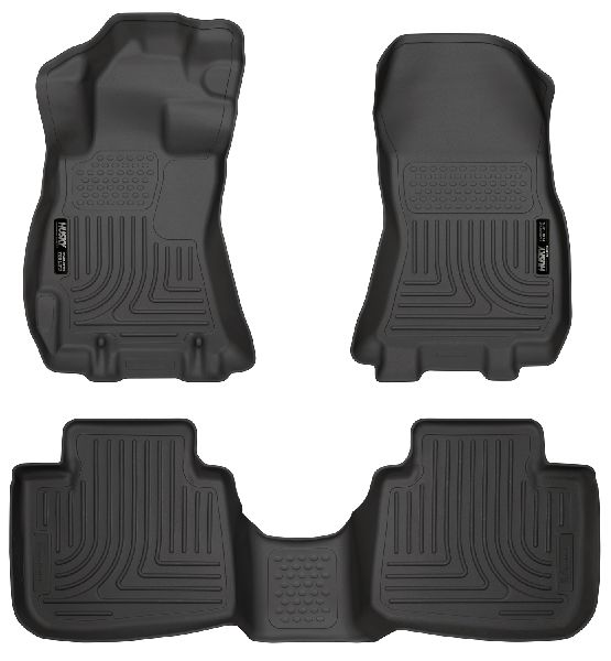 2013-2014 Subaru Legacy Floor Liner - Front and Rear (Husky Liners)
