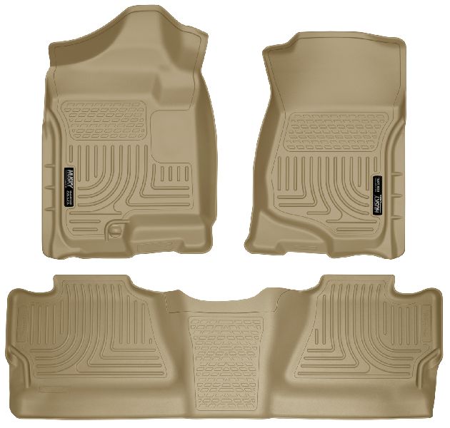 2007-2014 GMC Sierra 2500 HD Floor Liner - Front and Rear (Husky Liners)