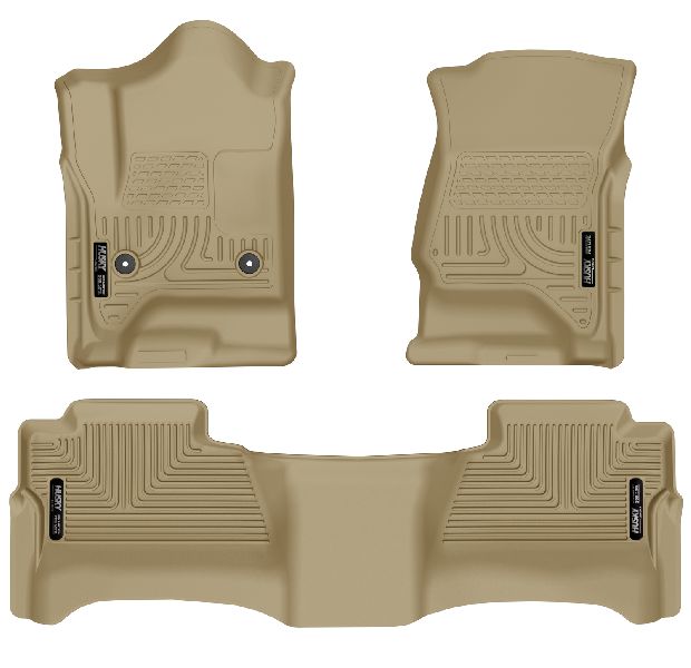 2015-2019 GMC Sierra 2500 HD Floor Liner - Front and Rear (Husky Liners)