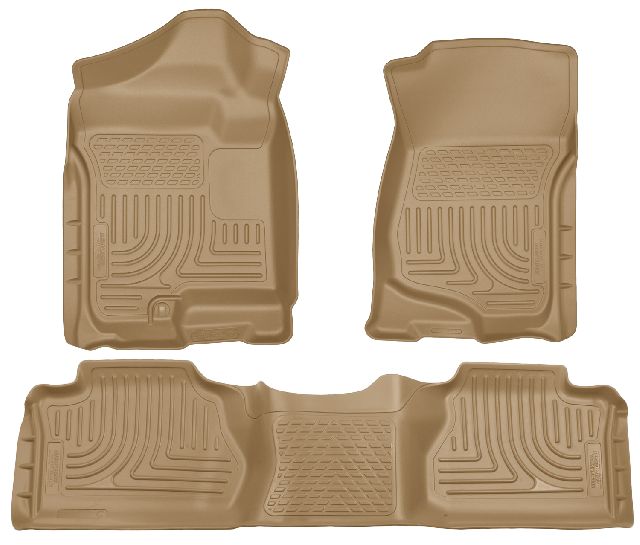 2007-2013 GMC Sierra 2500 HD Floor Liner - Front and Rear (Husky Liners)