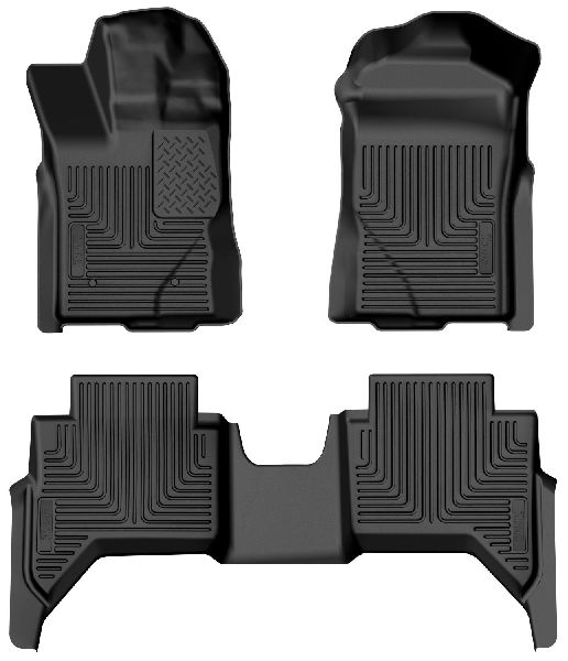 2024 Ford Ranger Floor Liner - Front and Rear (Husky Liners)