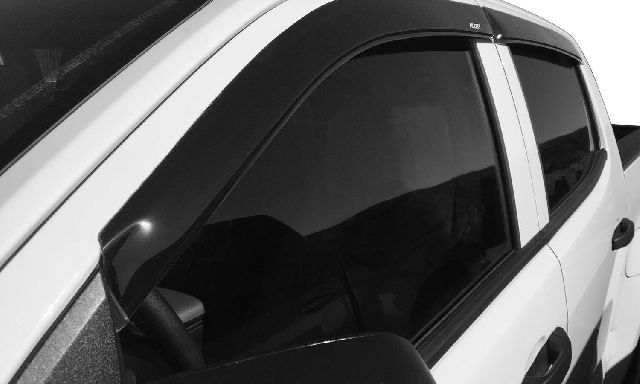 2007-2014 Toyota FJ Cruiser Window Deflector - Front and Rear (Husky Liners)
