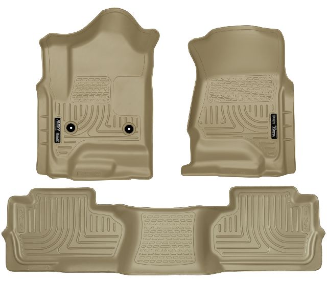 2015-2019 GMC Sierra 2500 HD Floor Liner - Front and Rear (Husky Liners)