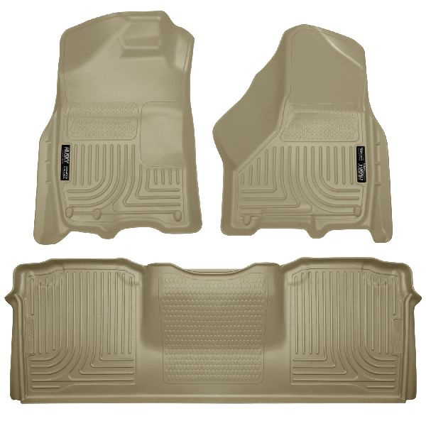 2011-2018 Ram 3500 Floor Liner - Front and Rear (Husky Liners)