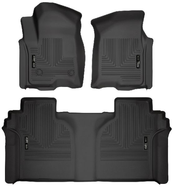 2020-2025 GMC Sierra 2500 HD Floor Liner - Front and Rear (Husky Liners)