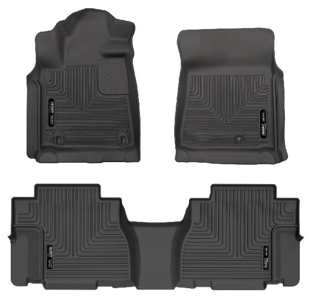 2008-2011 Toyota Sequoia Floor Liner - Front and Rear (Husky Liners)