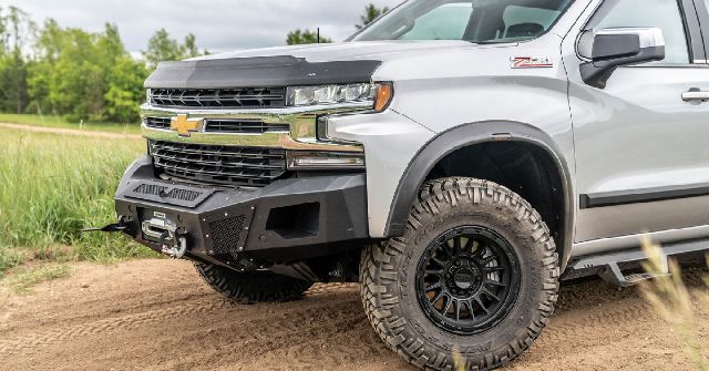2019-2024 Chevrolet Silverado 1500 Fender Flare Set - Front and Rear (Husky Liners)
