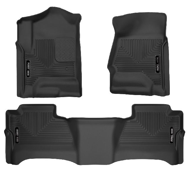 2015-2019 GMC Sierra 2500 HD Floor Liner - Front and Rear (Husky Liners)