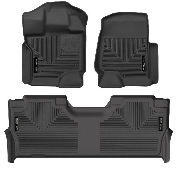 2022-2024 Ford F-150 Lightning Floor Liner - Front and Rear (Husky Liners)