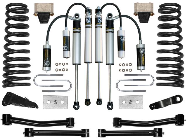 2011-2012 Ram 3500 Suspension Lift Kit - Front and Rear (ICON Vehicle Dynamics)