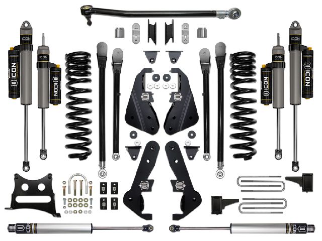 2020-2022 Ford F-350 Super Duty Suspension Lift Kit - Front and Rear (ICON Vehicle Dynamics)