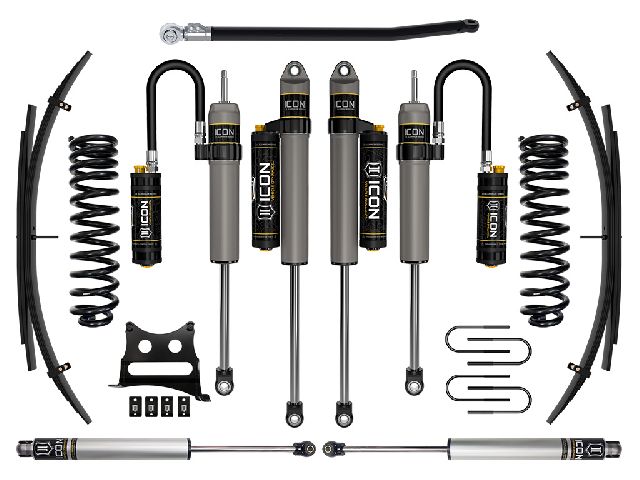 2008-2010 Ford F-350 Super Duty Suspension Lift Kit - Front and Rear (ICON Vehicle Dynamics)