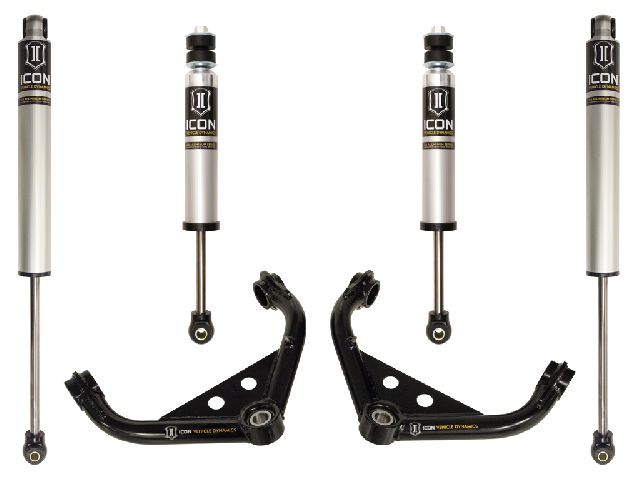 2001-2006 GMC Sierra 3500 Suspension Lift Kit - Front and Rear (ICON Vehicle Dynamics)