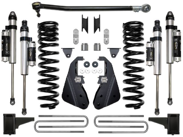 2017-2019 Ford F-350 Super Duty Suspension Lift Kit - Front and Rear (ICON Vehicle Dynamics)