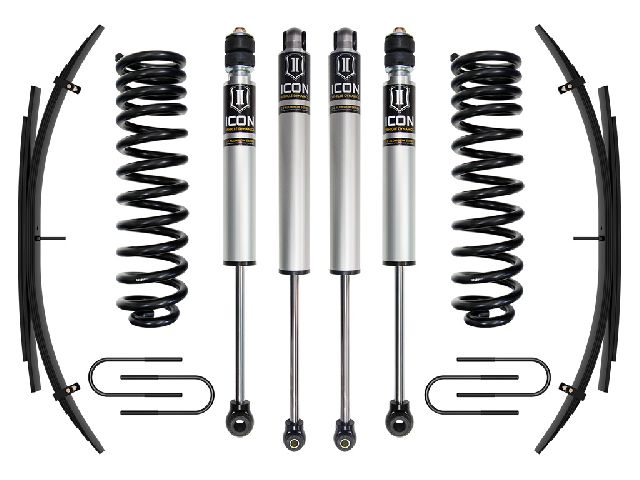 2008-2010 Ford F-350 Super Duty Suspension Lift Kit - Front and Rear (ICON Vehicle Dynamics)