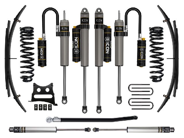 2011-2016 Ford F-350 Super Duty Suspension Lift Kit - Front and Rear (ICON Vehicle Dynamics)