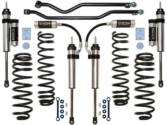 2007-2017 Jeep Wrangler Suspension Lift Kit - Front and Rear (ICON Vehicle Dynamics)