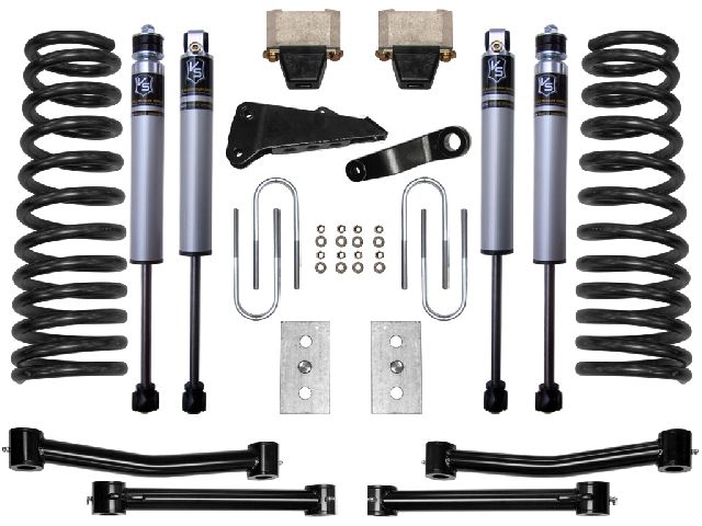 2011-2012 Ram 3500 Suspension Lift Kit - Front and Rear (ICON Vehicle Dynamics)